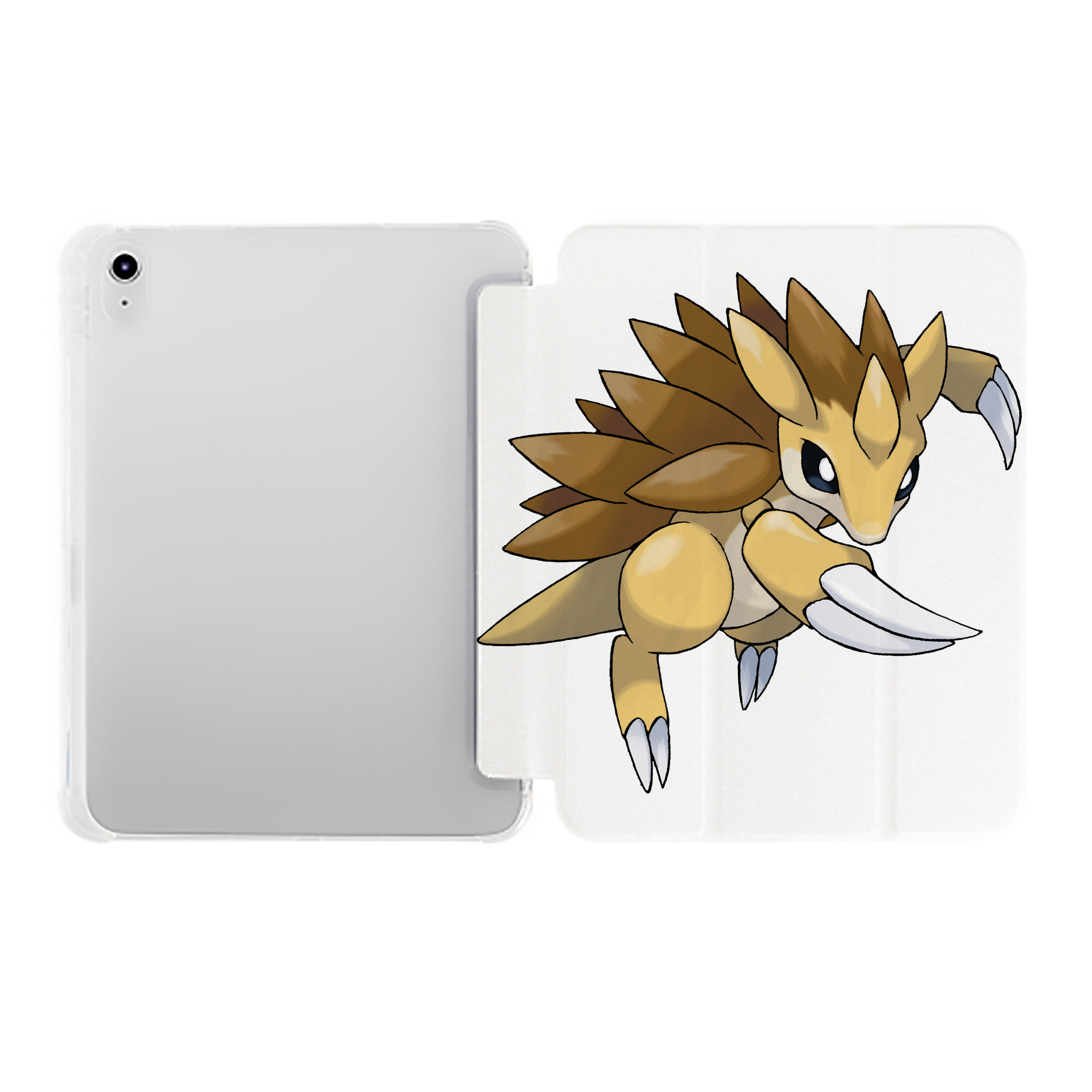 （画像用） ポケットモンスター Pokémon IPad ケース ペン収納付き 三つ折りスタンド PUレザー×シリコン 対応機種9.5/10.5/10.9インチ